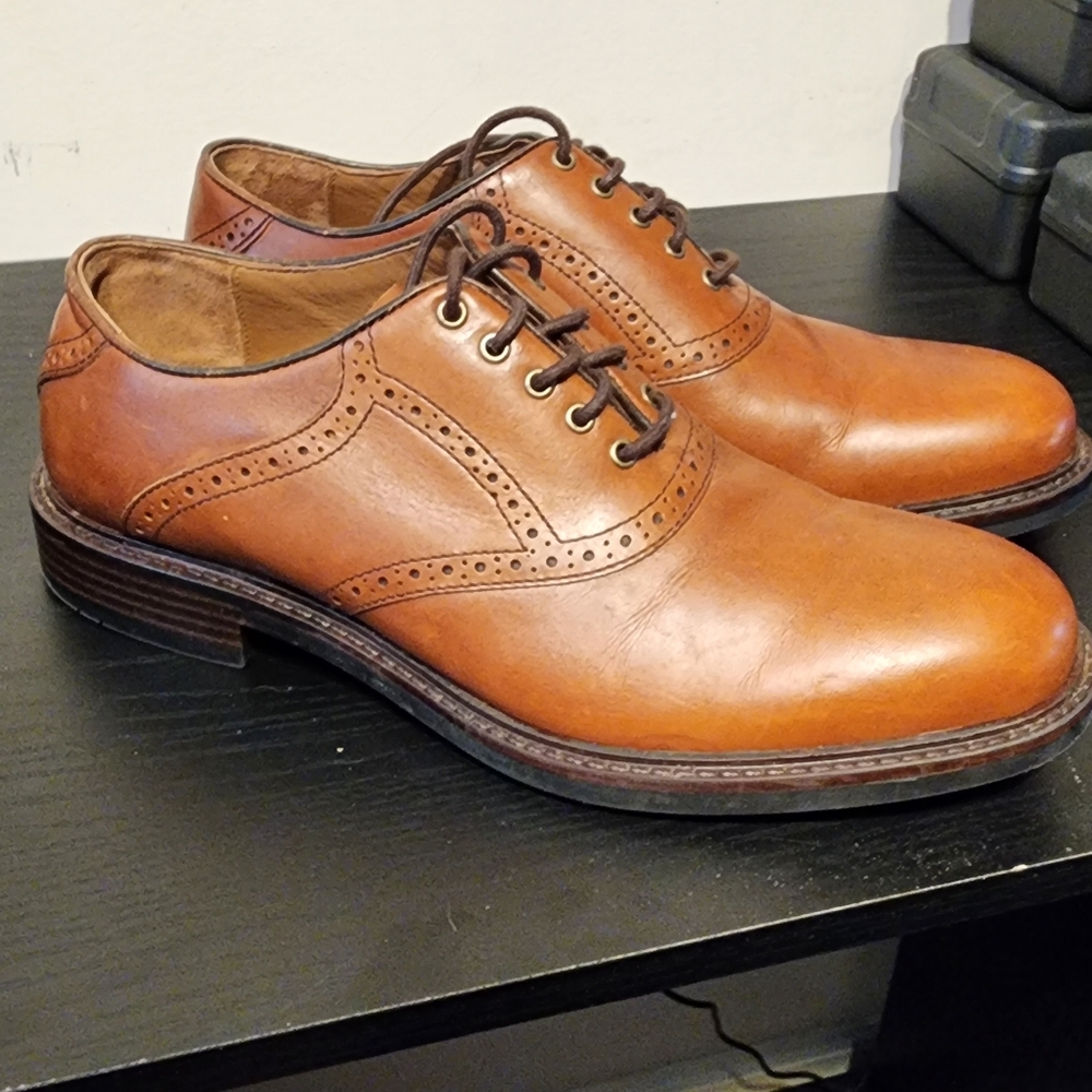 Johnston & Murphy Tabor Saddle calfskin